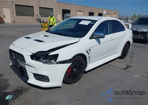 2012 Mitsubishi Lancer Evolution Gsr из США, поврежденный, VIN JA32W8FV8CU015978